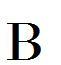 B