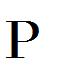 P